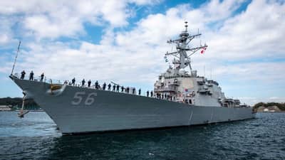 अमेरिकेचं युद्ध जहाज परवानगीशिवायच भारताच्या हद्दीत, लक्षद्वीपजवळील हालचालींनी तणाव वाढण्याची शक्यता