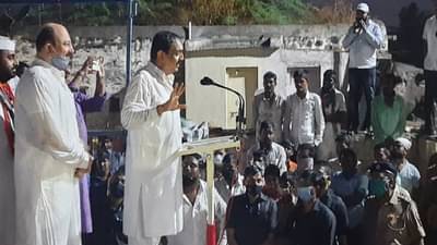 पुन्हा तुफान ! भर पावसात जयंत पाटलांची सभा, लोकांना शरद पवारांची आठवण