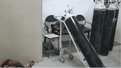 पुणे-पिंपरीत विदारक चित्र, YCM मध्ये रुग्णांना झोपावयाला जमीनही पुरेना