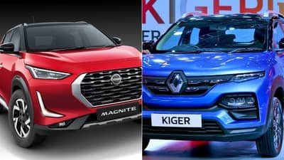 Nissan Magnite की Renault Kiger, विक्रीच्या बाबतीत कोणती कार अव्वल?