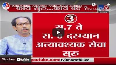 Maharashtra Lockdown Update | राज्यात आजपासून 15 दिवस संचाबंदी, काय सुरु, काय बंद?