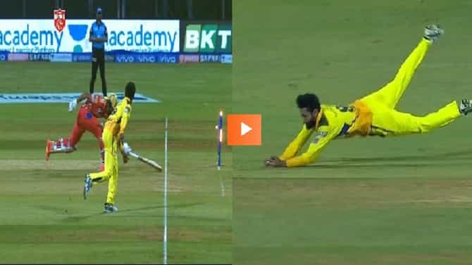 Ravindra Jadeja | आधी रॉकेट थ्रो करत रन आऊट, त्यानंतर हवेत झेपावत शानदार कॅच, रवींद्र जाडेजाची शानदार फिल्डिंग, पाहा व्हिडीओ
