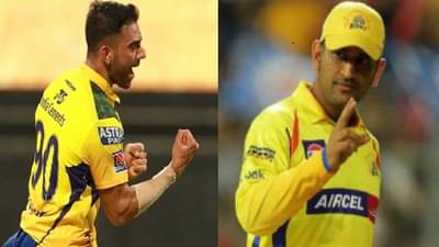 पंजाबच्या डावाला खिंडार पाडणाऱ्या दीपक चहरच्या खांद्यावर धोनीला द्यायचीय ही नवी जबाबदारी