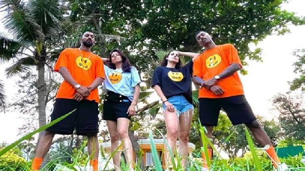 IPL 2021 : पांड्या भाऊ आणि जावा-जावांचा स्वॅगच वेगळा, हॉटेलच्या गार्डनमधून डान्स, पाहा जबरदस्त Video