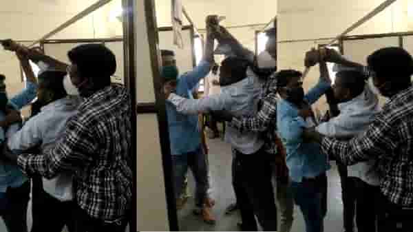 मोठ्याने बोलू नका, इतरांना त्रास होतो, डॉक्टरने हटकताच नातेवाईकाचा चाकूहल्ला