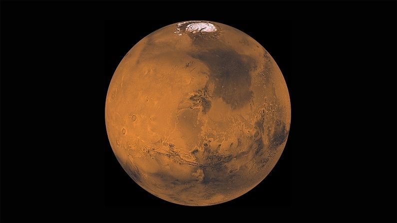 दोन्ही ग्रह आपआपल्या अक्षावर झुकलेले आहे. मंगळ पृथ्वीच्या तुलनेत अधिक झुकलेला आहे. पृथ्वी 23.5 डिग्री अक्षावर झुकलेली आहे, तर मंगळ ग्रह 25 डिग्री अक्षावर झुकलेला आहे.