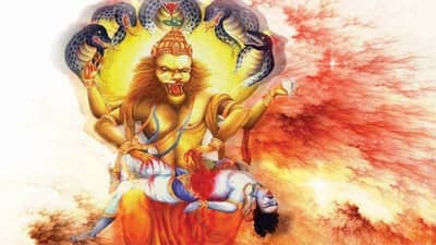 जेव्हा भगवान नरसिंहाला शांत करण्यासाठी महादेवाने घेतला सर्वेश्वर अवतार, जाणून घ्या नेमकं काय घडले?