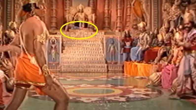 'रामायणा'त रावणाच्या पायाखाली निळ्या रंगाचा ‘तो’ व्यक्ती नेमका कोण? जाणून घ्या उत्तर...