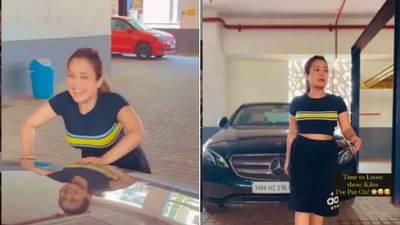 Video | घरच्या घरी वजन कमी करण्यासाठी नेहा कक्करने शोधून काढली अनोखी शक्कल, पाहा व्हिडीओ