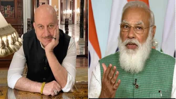 Anupam Kher | येणार तर मोदीच केंद्र सरकारवरील टीकेला अनुपम खेर यांचं उत्तर