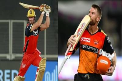 IPL 2021 : डिव्हिलियर्सची दिल्लीविरुद्ध तुफानी खेळी, डेव्हिड वॉर्नर म्हणतो, माझा आयडॉल...!