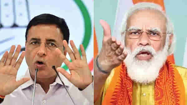 स्मशानभूमीत अंत्यसंस्कारासाठी रांगाच रांगा, हे फोटो मोदी सरकारला आयुष्यभर छळतील; सुरजेवालांची खोचक टीका