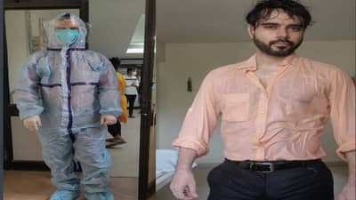 पीपीई कीट घातल्यानंतर काय होतं ? डॉक्टरांना मारहाण करण्यापूर्वी हा फोटो पाहाच