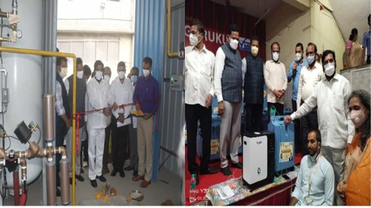 कोरोना काळात एकनाथ शिंदेंचा कामाचा धडाका, महाराष्ट्रदिनी ऑक्सिजन बँकेचा शुभारंभ, ठाण्यात ऑक्सिजन प्रकल्पाचं उद्घाटन