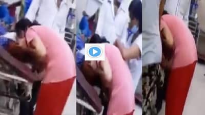 Video | जीव वाचवण्यासाठी आईला तोंडावाटे श्वास, मुलीकडून जीवाच्या आकांताने प्रयत्न, व्हिडीओ व्हायरल