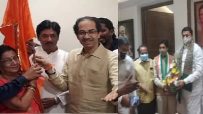 उद्धव ठाकरेंच्या हस्ते शिवबंधन, हितेंद्र ठाकूरांना भिडणाऱ्या बड्या नेत्याची काँग्रेसमध्ये घरवापसी