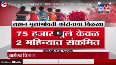 Corona Update | लहान मुलांभोवती कोरोनाचा विळखा, राज्यात जवळपास दीड लाख मुलांना कोरोनाची बाधा