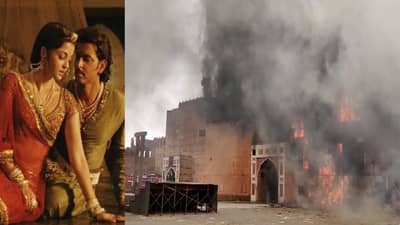 नितीन देसाईंच्या ND स्टुडिओत भीषण आग, जोधा अकबरच्या किल्ल्याचा सेट भक्ष्यस्थानी