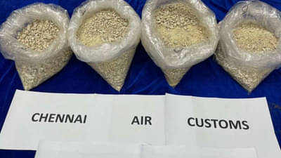 चेन्नई आंतरराष्ट्रीय विमानतळावर आतापर्यंतची सर्वात मोठी कारवाई, 100 कोटीचे हेरॉईन जप्त