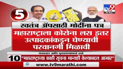 CM Uddhav Thackeray | महाराष्ट्राला स्वत:चं अॅप वापरू द्यावं - मुख्यमंत्र्यांची पंतप्रधानांकडे मागणी