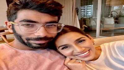 जसप्रीत बुमराहच्या प्रेमाचा अंदाज, पत्नी संजनाने शेअर केला रोमँटिक फोटो