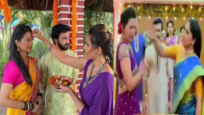 Aai Kuthe Kay Karte | अभि-अनघाच्या साखरपुड्यात अंकिताचे विघ्न, आई कुठे...मध्ये नवा ट्विस्ट