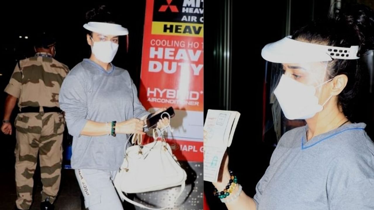 बॉलिवूडची सुंदर अभिनेत्री प्रीती झिंटा नुकतंच भारतात आली होती, तिला मुंबईतील आंतरराष्ट्रीय विमानतळावर स्पॉट करण्यात आले. तिचे हे फोटो पाहा