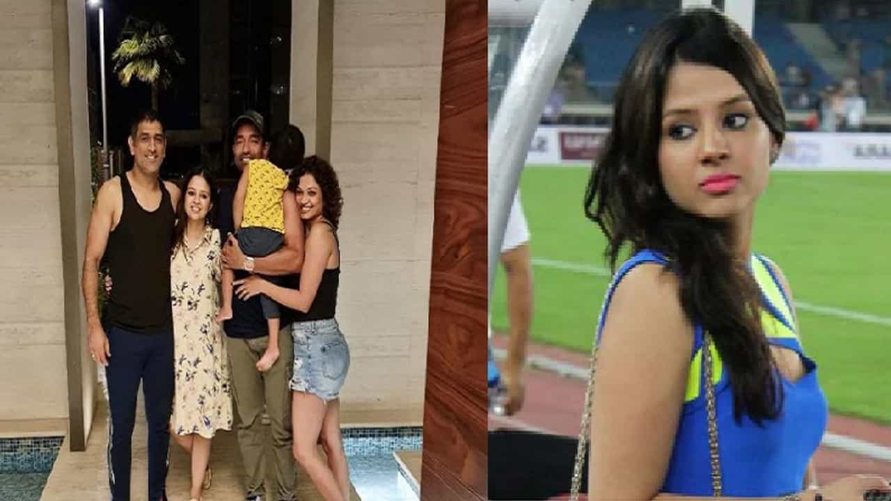 रॉबिन उथप्पाच्या बायकोचा आठवणीतला फोटो, धोनीची पत्नी साक्षी म्हणते...