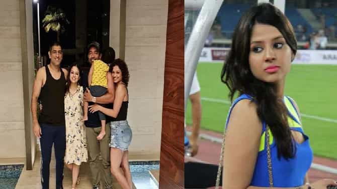 रॉबिन उथप्पाच्या बायकोचा आठवणीतला फोटो, धोनीची पत्नी साक्षी म्हणते...