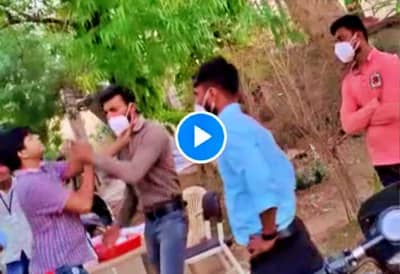 VIDEO: काँग्रेसच्या माजी आमदाराच्या मुलाकडून डॉक्टरवर हल्ला, मारहाण केल्याचा व्हिडीओ व्हायरल