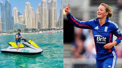 राशीद खानची दुबईत मौजमजा, ही महिला क्रिकेटर म्हणते मी पण येऊ का?