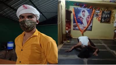 दैवी शक्तीने कोरोना बरा करतो, अंगात शेषनाग संचारतो, पैशांचा पाऊस पाडतो, नागपुरात ढोंगीबाबाचा फिल्मी स्टाईल पर्दाफाश