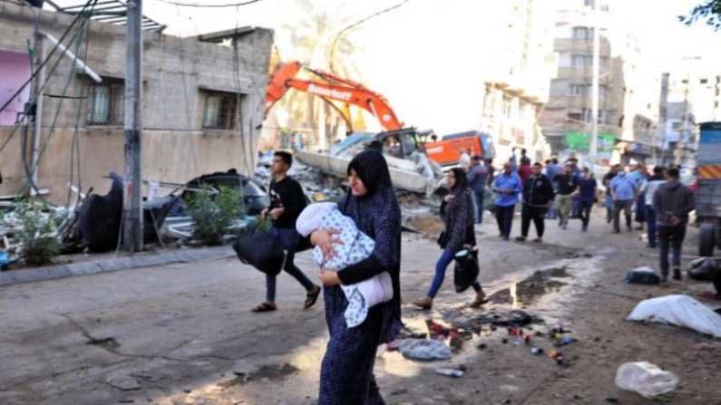 इस्राईलचा गाझावर घातक हल्ला, एअर स्ट्राईकमध्ये 13 मुलांसह 33 जणांचा मृत्यू