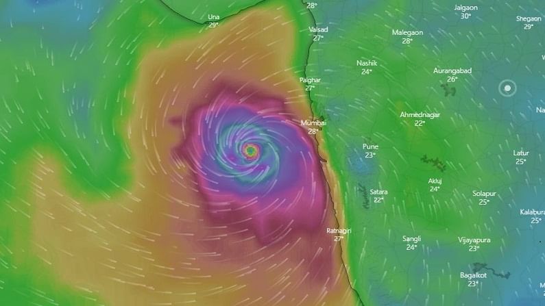 Tauktae Cyclone in Mumbai | तौत्के चक्रीवादळ मुंबईपासून 150 किमी अंतरावर, पाऊस आणि वाऱ्याचा वेग वाढणार, ऑरेंज अलर्ट जारी