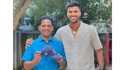 भारताचा फिरकीपटू वॉशिंग्टन सुंदरच्या वडिलांनी घर सोडलं