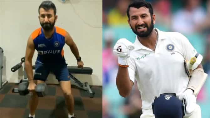 Video : मैदान मारायचंय तर तयारी पाहिजे, इंग्लंड दौऱ्यावर जाण्याआधी जीममध्ये घाम गाळतोय चेतेश्वर पुजारा