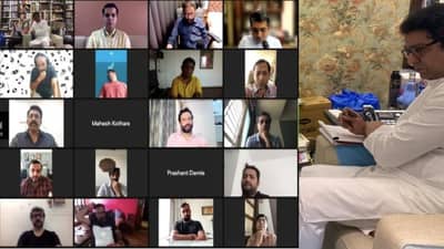 मांजरेकर, दामले, कोठारेंसह 50 दिग्गज कलाकारांशी चर्चा, राज ठाकरे म्हणाले, तुमच्या समस्या मुख्यमंत्र्यांपर्यंत नेतो