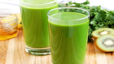 रोगप्रतिकारक शक्ती वाढवण्यासाठी दररोज सकाळी प्या किवी आणि पालकाचा ज्यूस, वाचा !