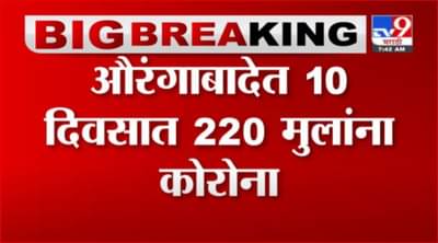 Aurangabad Corona | औरंगाबादेत 10 दिवसात 220 मुलांना कोरोनाची लागण