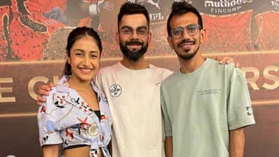 जेव्हा धनश्री आणि युजवेंद्रमध्ये विराट कोहली आला, काय आहे फोटोमागची कहाणी?