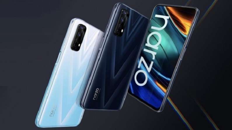 Realme Narzo 30 Pro 5G या स्मार्टफोनमध्ये तुम्हाला डायमेन्सिटी 800U चिपसेट आणि 5000mAh बॅटरी मिळेल. याचा डिस्प्ले 6.5 इंचांचा असून यात 8 जीबी रॅम देण्यात आला आहे. या स्मार्टफोनची किंमत 15,999 रुपये इतकी आहे.