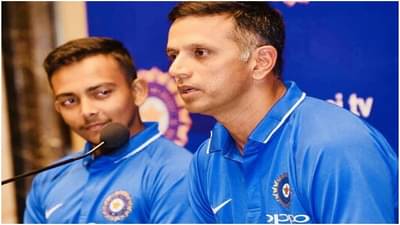 राहुल द्रविड सरांची थोडी भीती वाटते पण....; पृथ्वी शॉ ने सांगितला खास अनुभव