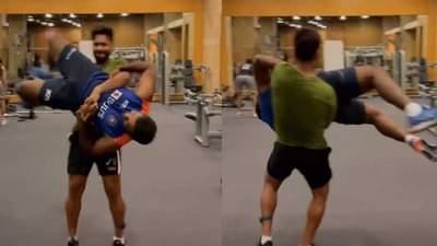 बाहुबली रिषभ पंत, टीम इंडियाच्या सपोर्ट स्टाफसोबत काय करतोय?