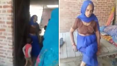 Video | काहीही झालं तरी लस घेणार नाही, आजीबाई चांगल्याच भडकल्या, मजेदार व्हिडीओ पाहाच