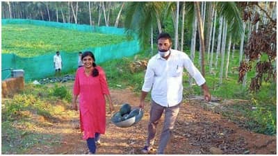 लॉकडाऊनमध्ये गावाकडं आली, शिक्षिकेनं शेती करण्याचं ठरवलं,  5 टन कलिंगड विक्रीतून लाखो मिळवले