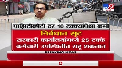 CM on Lockdown | पॉझिटिव्ह दर 10 टक्क्यांपेक्षा कमी असल्यास निर्बंंधांमध्ये सूट : मुख्यमंत्री