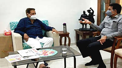 मराठा आरक्षणासाठी हर्षवर्धन पाटील पृथ्वीराज चव्हाणांच्या भेटीला, मराठा तरुणांसाठी सरकारकडे महत्वाची मागणी