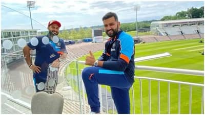 टीम इंडिया साऊथहॅम्प्टनला पोहोचली, बुमराहचा पीचसोबत सेल्फी, रोहितच्या कॅमेरात फायनलचं मैदान!