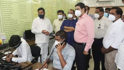 ठाण्यातील आपत्कालीन कक्षातील वायरलेस, दूरध्वनी सेवा सुरू आहे का?; एकनाथ शिंदेंनी केली खातरजमा