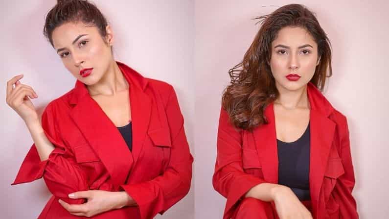 प्रसिद्ध अभिनेत्री आणि सिंगर शहनाझ गिल तिच्या क्यूटनेस आणि चुलबुल अंदाजासाठी ओळखली जाते. आता नव्या फोटोशूट्ससह तिनं चाहत्यांना भुरळ पाडली आहे. यावेळी तिनं तिच्या रेड हॉट अवतारात काही फोटो सोशल मीडियावर शेअर केले आहेत.